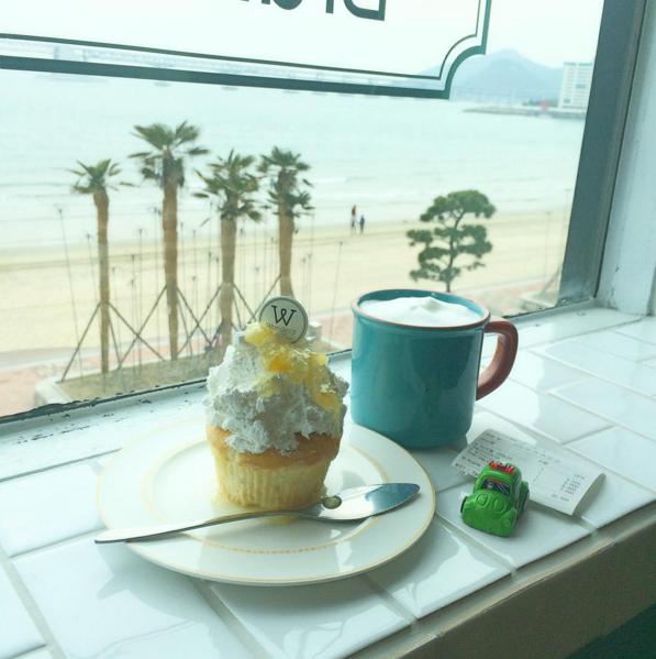 望住無敵大海景嘆咖啡！ 韓國海天一色超Relax咖啡店